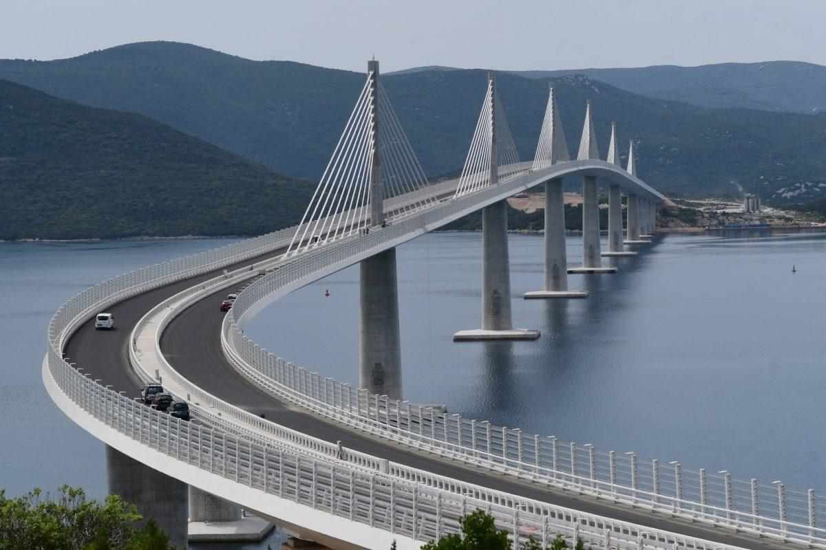 Átadás előtt, így néz ki most a Pelješac-híd Horvátországban