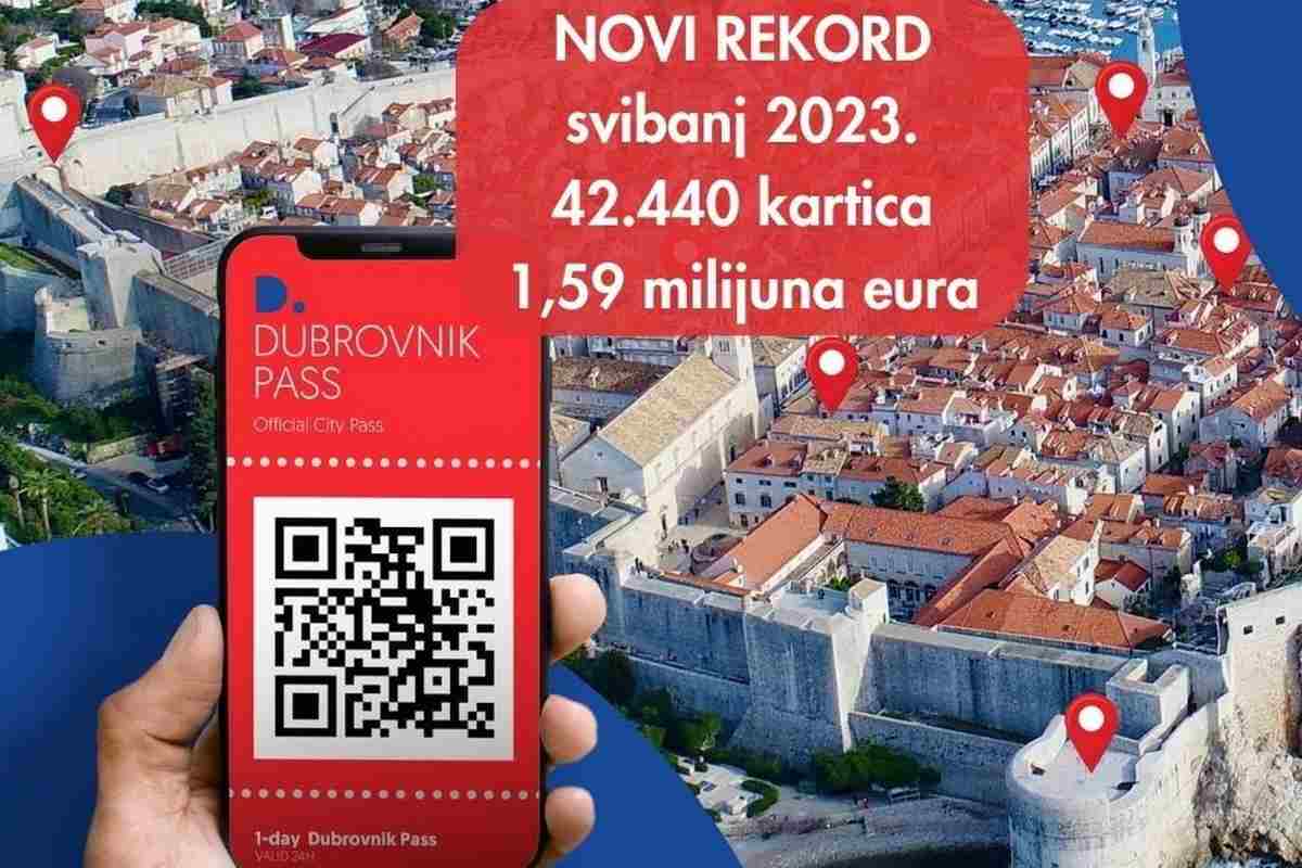 Dubrovnik nőtt a város és a turisztikai bérlet népszerűsége idén